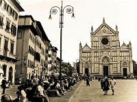 Piazza Santa Croce, Florence, Italy