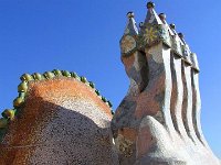 casa batllo roof