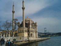 mosque bridge istanbul turkey