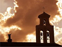 The Basilica of Santi Cosma e Damiano, Rome, Italy